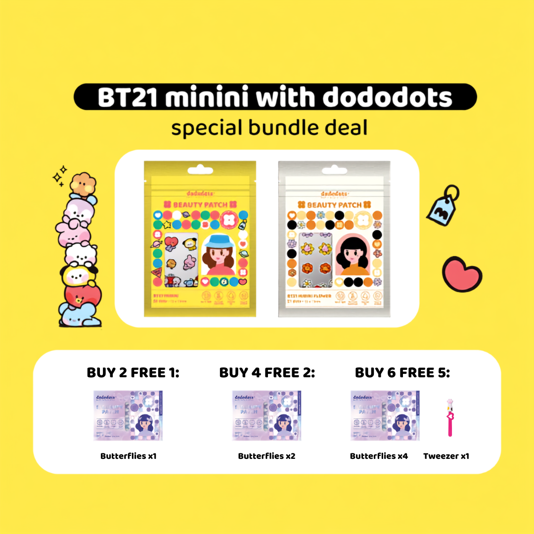 BT21 minini & minini flower (single pack)
