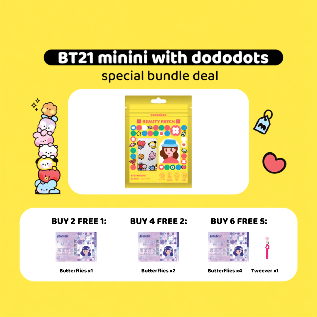 BT21 minini & minini flower (single pack)