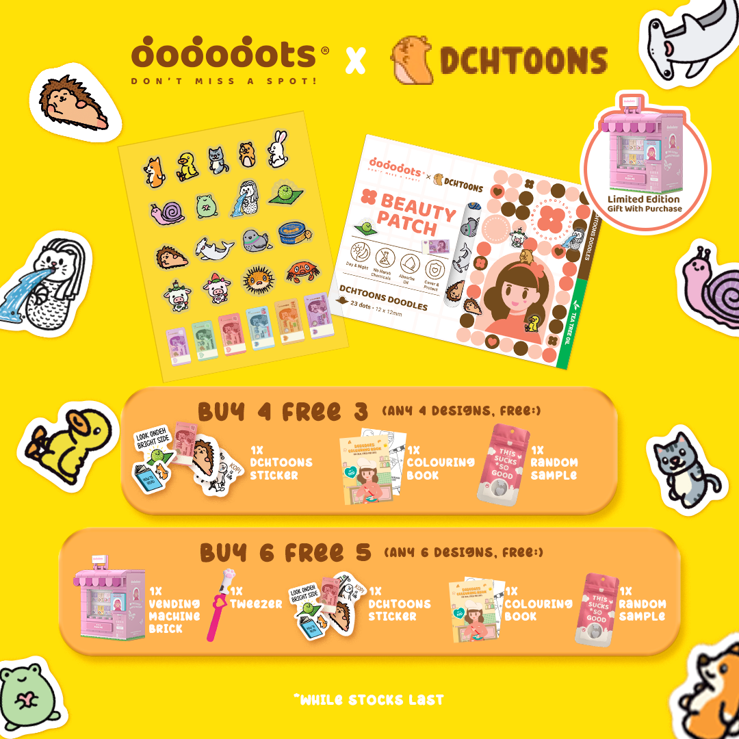 dododots x DCHTOONS