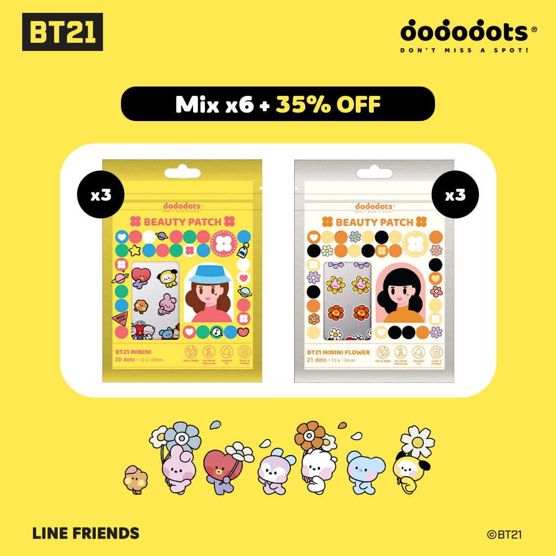 BT21 Minini & Minini Flower (COMING SOON!)